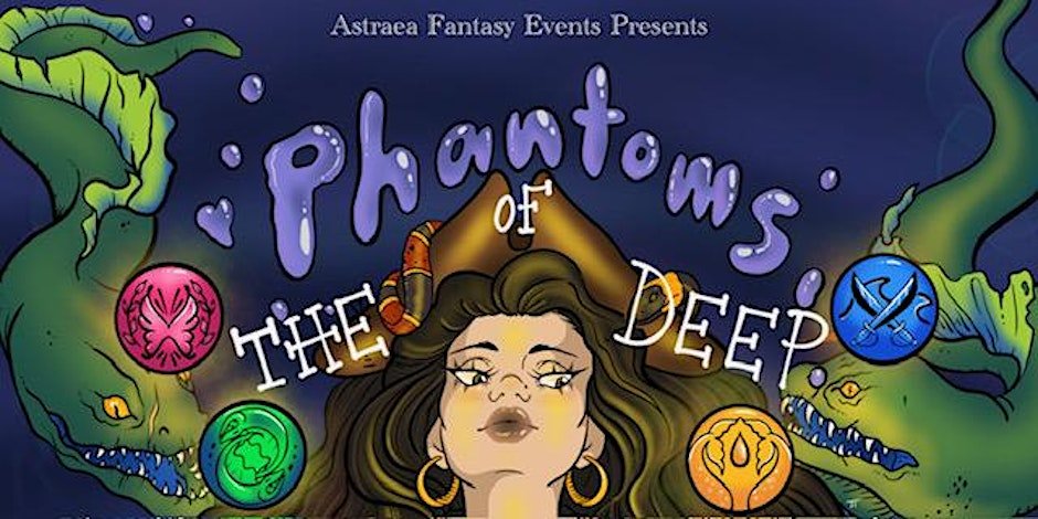 Phantoms of the Deep illustrated event banner